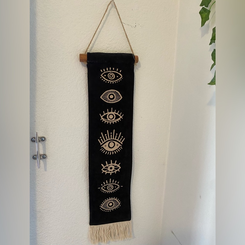 Boho eye wall hang